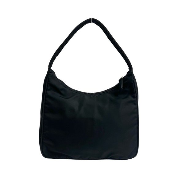 PRADA Prada Triangle Logo Plate Tessuto Nylon Handbag, Mini Tote Bag, One-Sho... - Picture 3 of 9